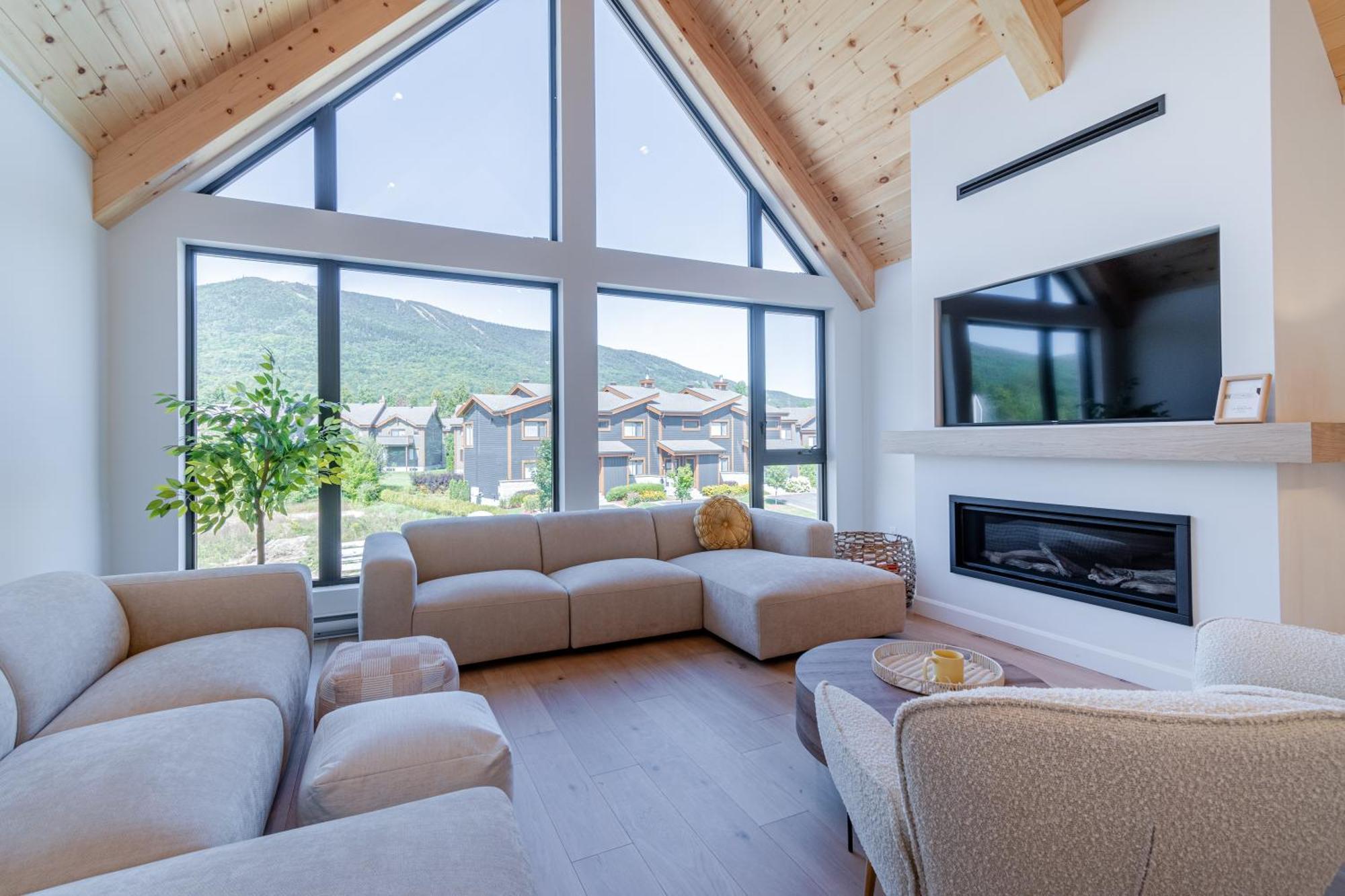 Sofa Villas Mont Sainte-Anne Beaupré Kültér fotó