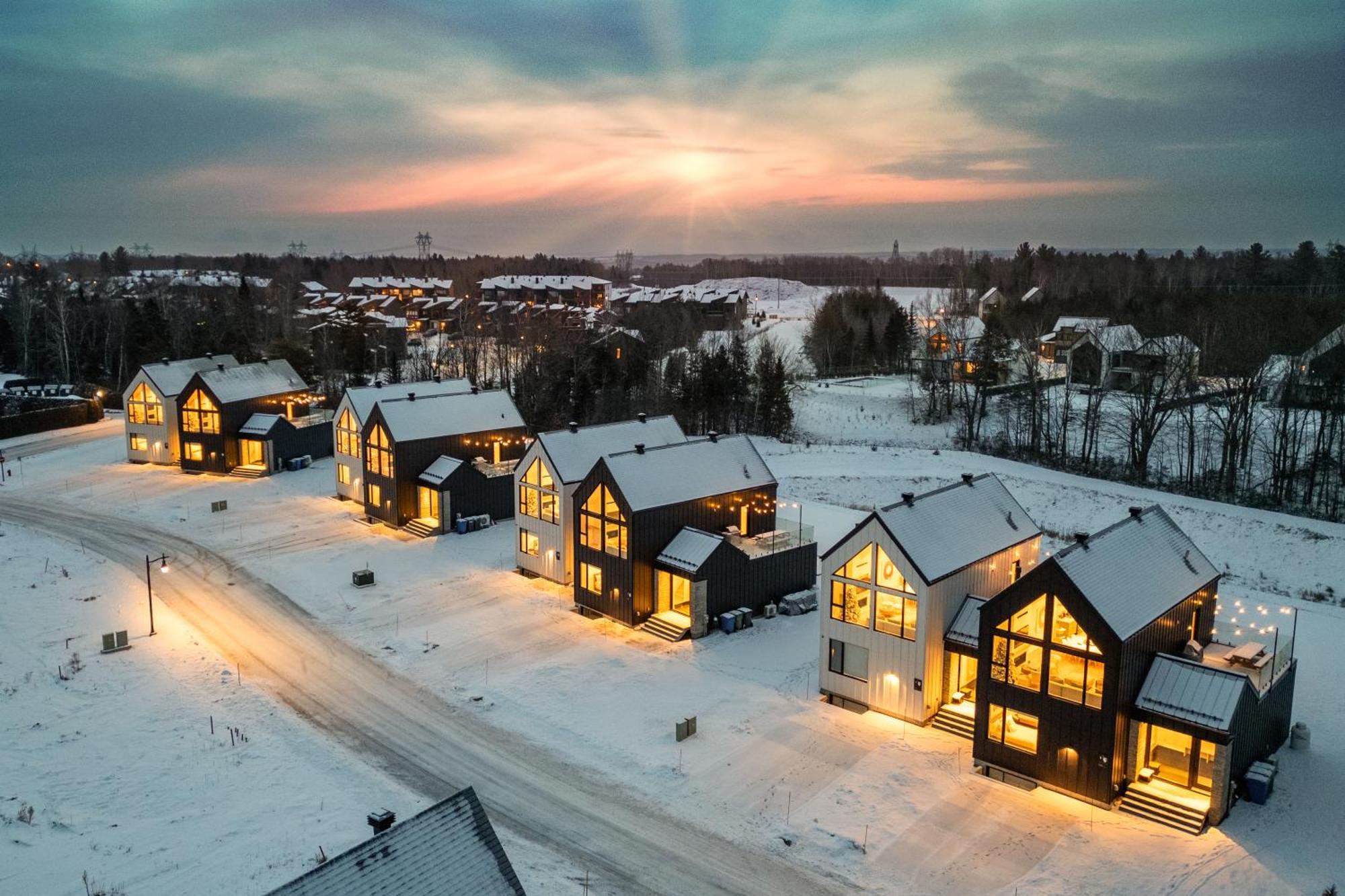 Sofa Villas Mont Sainte-Anne Beaupré Kültér fotó